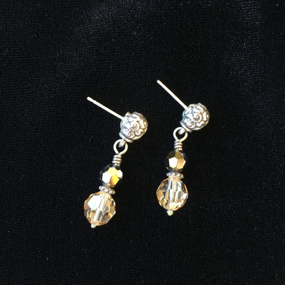 Brighton Cannes Bronze Earrings